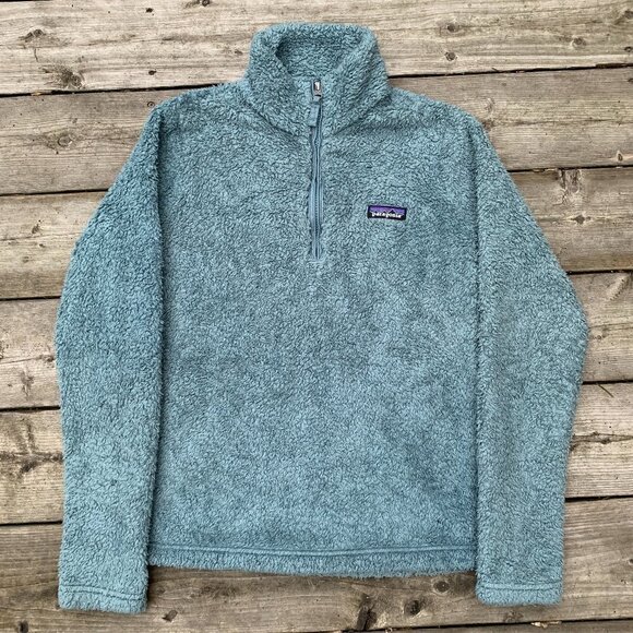 2018 Patagonia Los Gatos 1/4-Zip Fleece Jacket Medium - Picture 1 of 9